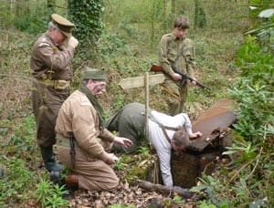 World War Two hideout at Plas Farm in Wales